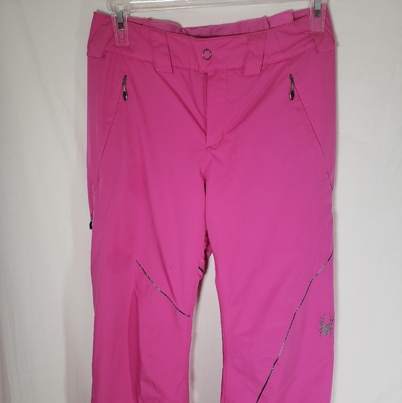 Spider Pants & Jumpsuits Spyder Hot Pink Snow Pants Sz Poshmark